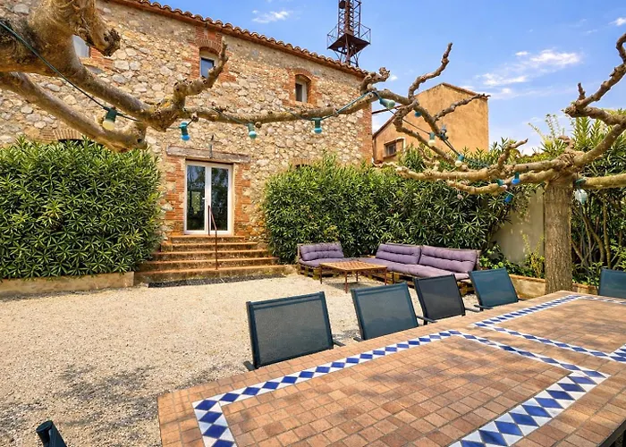 La Maison Des Vendangeurs - Mas Viticole 10 Pers - 5 Min Des Plages